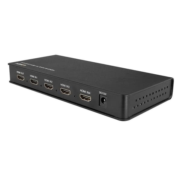 HDMI 4x1 multi-view video switch, Lindy