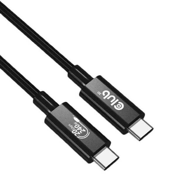 Club-3d Usb-c-kabel Cac-1575 2 M Svart