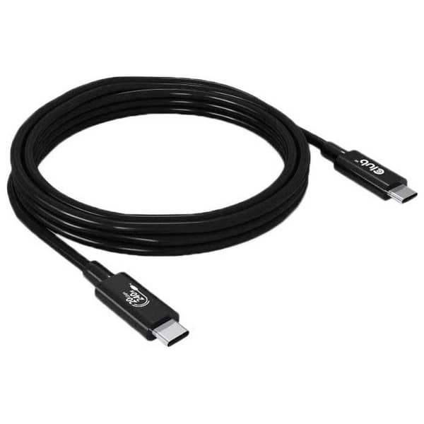 Club-3d Usb-c-kabel Cac-1575 2 M Svart