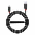 Miniatyrbild 2 av 2: Lindy Usb-a Till Usb-b-kabel Lindy-43227 10 M Svart