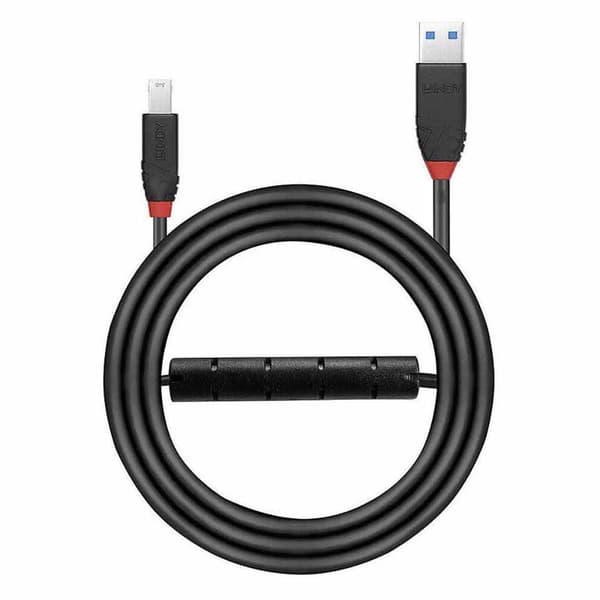 Lindy Usb-a Till Usb-b-kabel Lindy-43227 10 M Svart