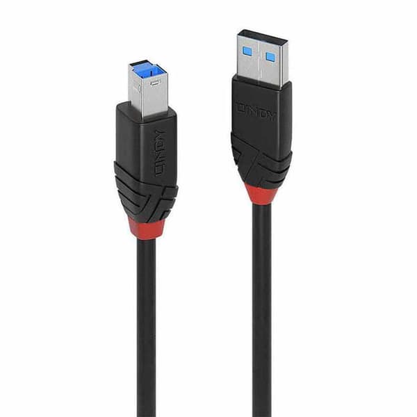 Lindy Usb-a Till Usb-b-kabel Lindy-43227 10 M Svart