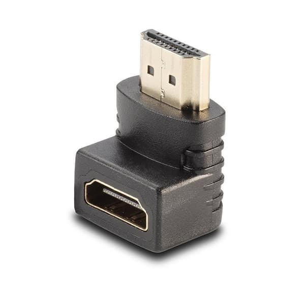 Adapter hdmi til hdmi/90 grader 41085, Lindy