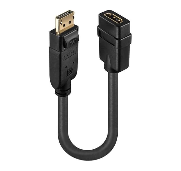 I/o-muunnin dp to hdmi/41005, Lindy