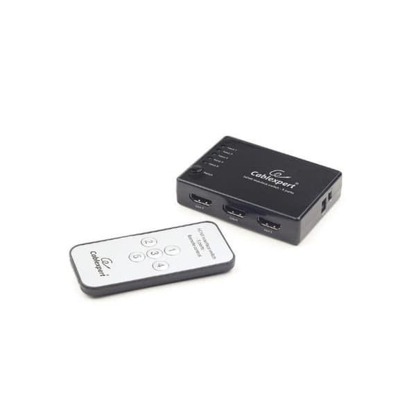 HDMI grensesnittbryter, 5 porter, GEMBIRD