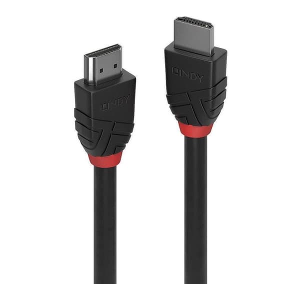 Kabel HDMI-HDMI 5M, sort, LINDY