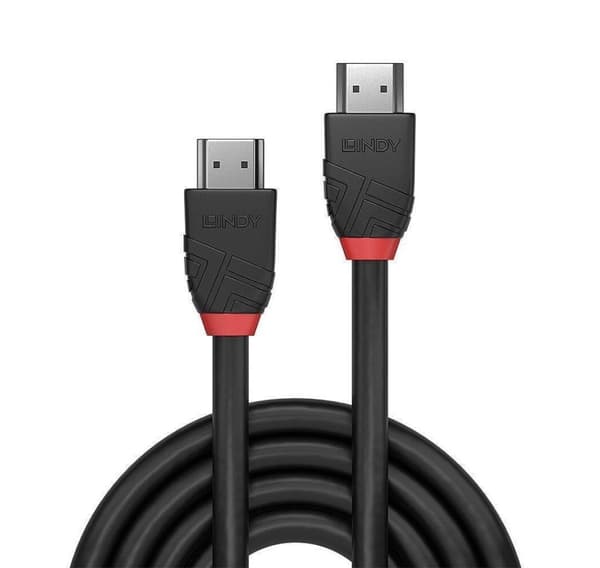 Kabel HDMI-HDMI 5M, sort, LINDY
