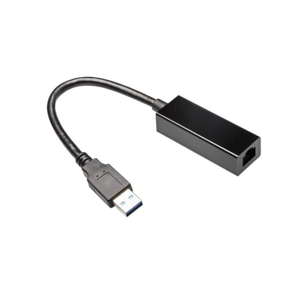 USB 3.0 Gigabit LAN-adapter, GEMBIRD Sort