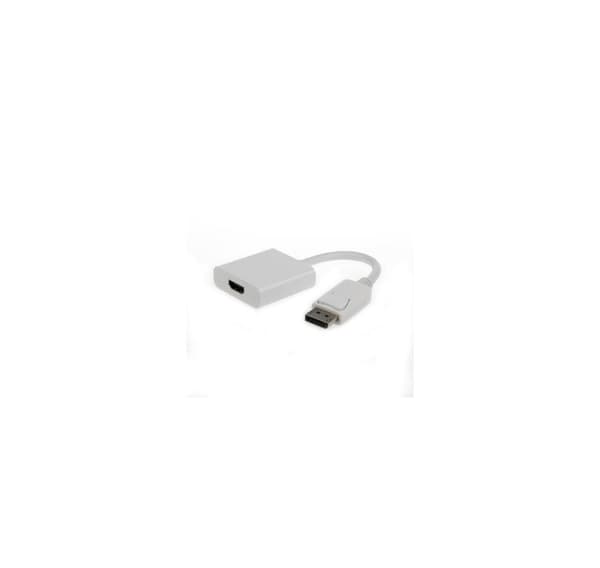 DisplayPort til HDMI adapterkabel, hvid, GEMBIRD