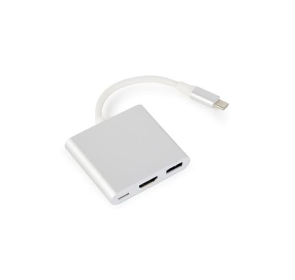 I/o-sovitin usb-c hdmi/usb3/usb-c a-cm-hdmif-02-sv, Gembird Hopea