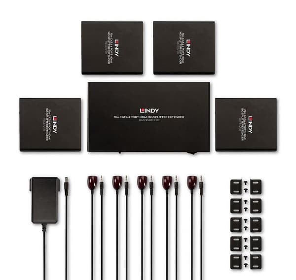 I/o-förlängare hdmi 70m cat6/38262, Lindy