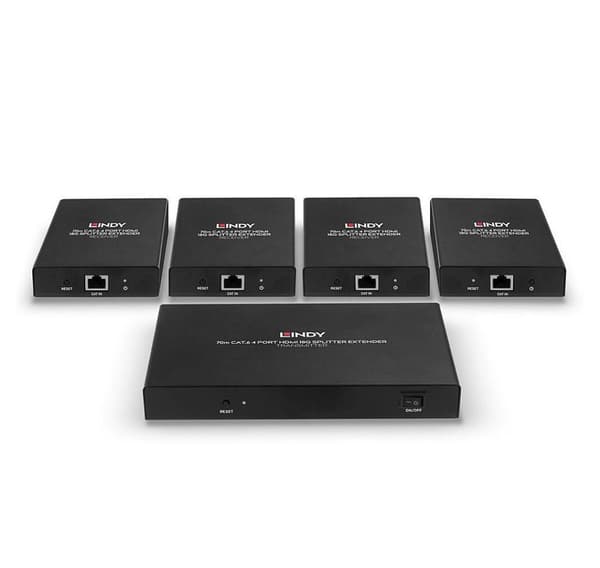 I/o-förlängare hdmi 70m cat6/38262, Lindy
