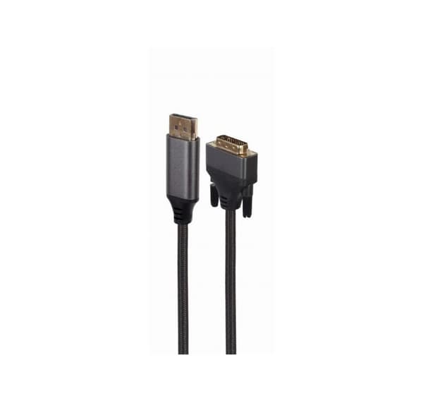 Kabeldisplayport til dvi/1,8m cc-dpm-dvim-4k-6, Gembird