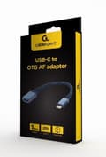 Miniatyrbilde 2 av 3: I/o-adapter usb-c til usb otg/grå a-usb3c-otgaf-01, Gembird