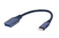 Miniatyrbilde 1 av 3: I/o-adapter usb-c til usb otg/grå a-usb3c-otgaf-01, Gembird