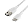 Miniatyrbild 5 av 6: Belkin Till Usb-c-kabel Flätad Boost Charge Usb-a 0,15 M Svart