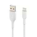 Miniatyrbild 2 av 6: Belkin Till Usb-c-kabel Flätad Boost Charge Usb-a 0,15 M Svart