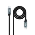 Miniatyrbild 1 av 3: USB-C-kabel NANOCABLE 10.01.4301 Svart 1 m (1 antal)
