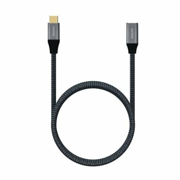 USB-C-kabel Aisens A107-0635 Grå 1 m