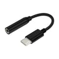 Miniatyrbild 1 av 2: USB-C till Jack 3.5 mm Adapter Aisens A109-0348 Svart 15 cm (1 antal)