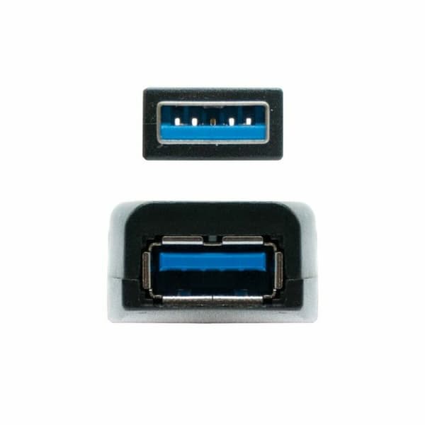 Skarvsladd USB TooQ 10.01.0311 Svart 5 m