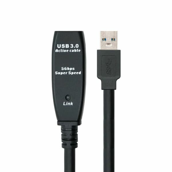 Skarvsladd USB TooQ 10.01.0311 Svart 5 m