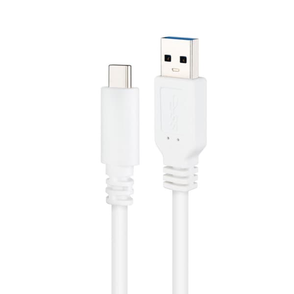 USB-C-kabel NANOCABLE 10.01.4001-L150-W Vit 1,5 m