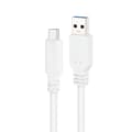 Miniatyrbild 4 av 5: USB-C-kabel NANOCABLE 10.01.4001-L150-W Vit 1,5 m