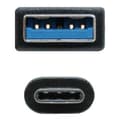 Miniatyrbild 3 av 4: USB till Mini USB Kabel NANOCABLE 10.01.4000 (0,5M) Svart