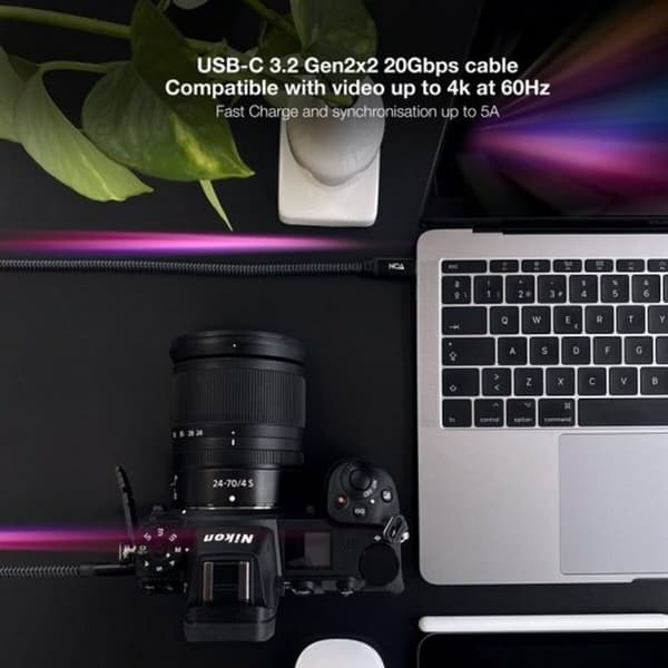 USB-C-kabel NANOCABLE 10.01.4302-COMB 2 m (1 antal)
