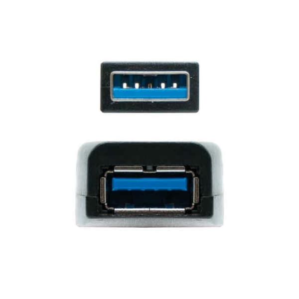 USB jatkojohto TooQ 10.01.0313 Musta 15 m 5 Gbps
