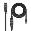 Pikkukuva 1 / 5: USB jatkojohto TooQ 10.01.0313 Musta 15 m 5 Gbps