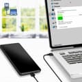Miniatyrbillede 5 af 5: Vægoplader Samsung EP-DX310JBEGEU Sort 1,8 m