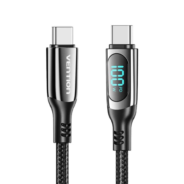 USB-kabel Vention TAYBAV 1,2 m Svart (1 antal)