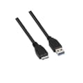 Pikkukuva 1 / 2: USB-Kaapeli Aisens A105-0044 Musta 2 m (1 osaa)