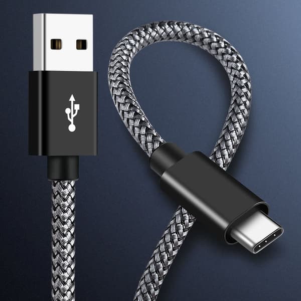 USB A till Type C 2.0 18W datakabel