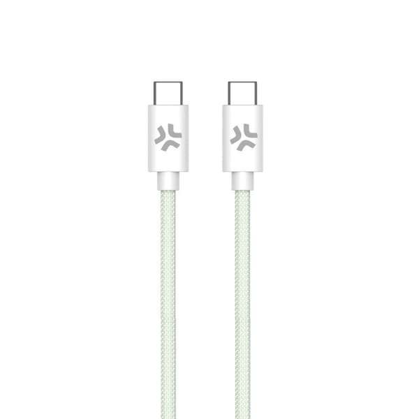 USB-C-kabel Celly USBCUSBCCOTTGN Grön 1,5 m