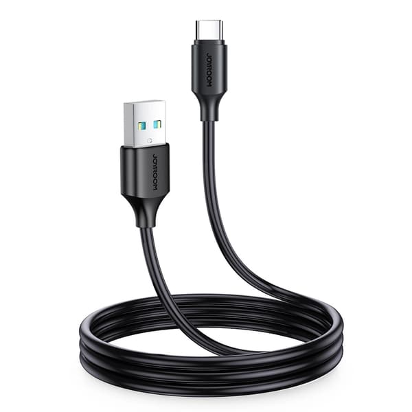 Joyroom Ladd/Data Kabel USB - USB Typ-C 3A 1m - Svart