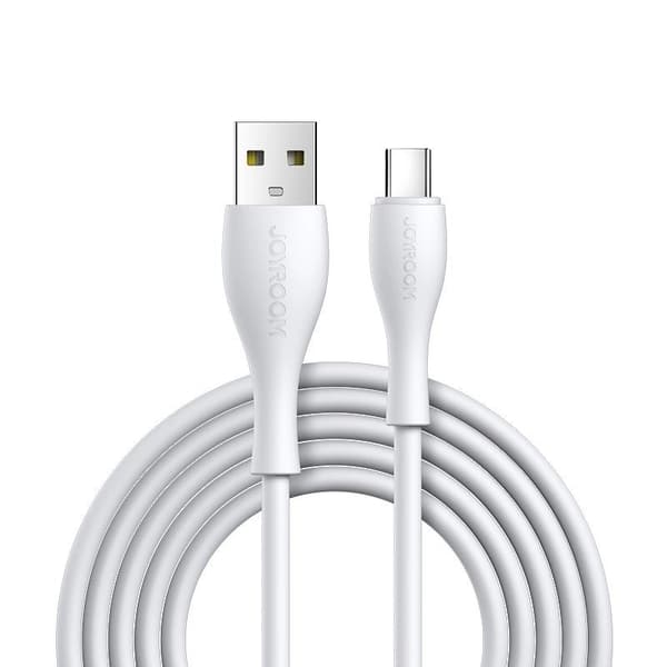 Joyroom USB - USB Typ-C Kabel 3 A 1m (S-1030M8) - Vit