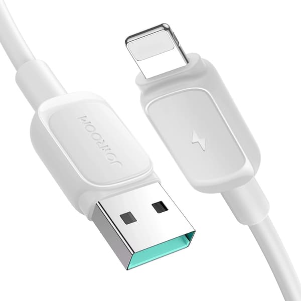 Joyroom S-AL012A14 Lightning - USB 2.4A Kabel 1.2m - Hvid