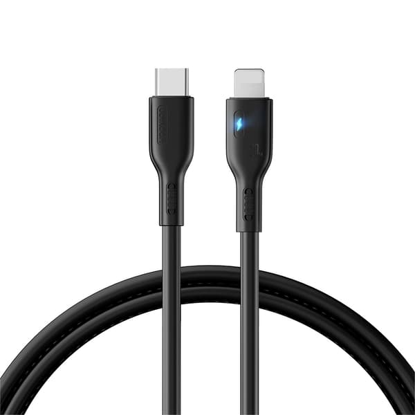 Joyroom USB C Till Lightning Kabel 1.2m - Svart