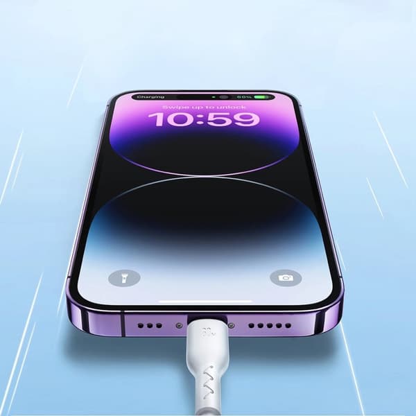 Joyroom Flash-Charge Series SA26-CL3 USB-C - Lightning Kabel 30W 1m - Vit