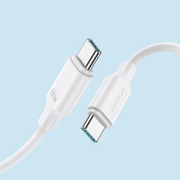 Joyroom S-CC060A9 USB-C - USB-C PD QC Kabel 60W 3A 480Mb/s 1m - Svart
