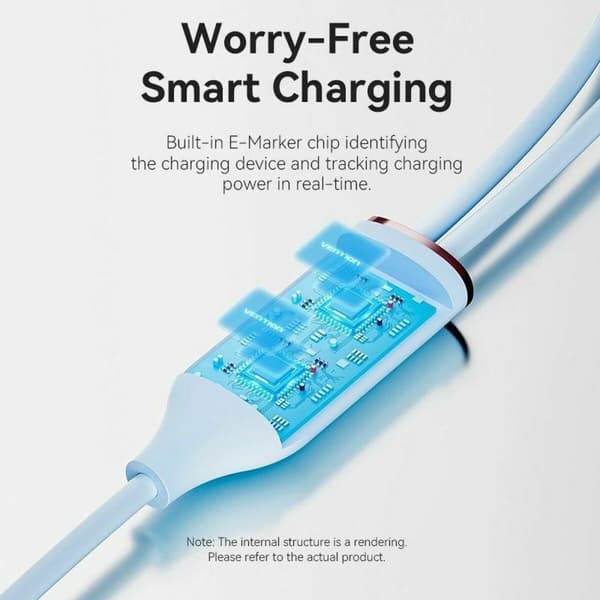 USB-C-Kaapeli Vention CTMSG 1,5 m