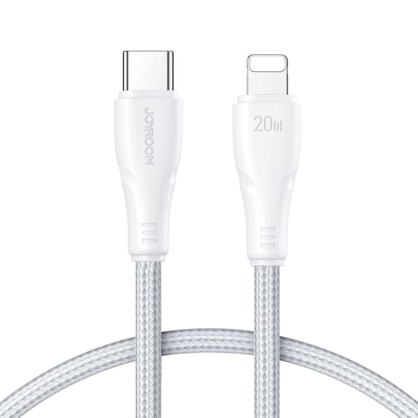 Joyroom USB-C - Lightning Kabel 1.2m - Vit