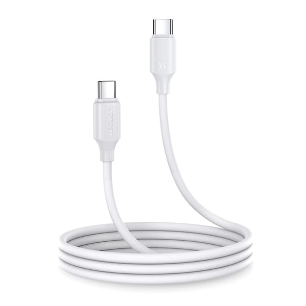 Joyroom USB C Till USB C Kabel 1m - Vit