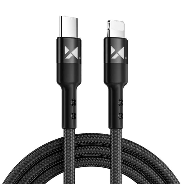 Wozinsky USB C Till Lightning Kabel 2m - Svart