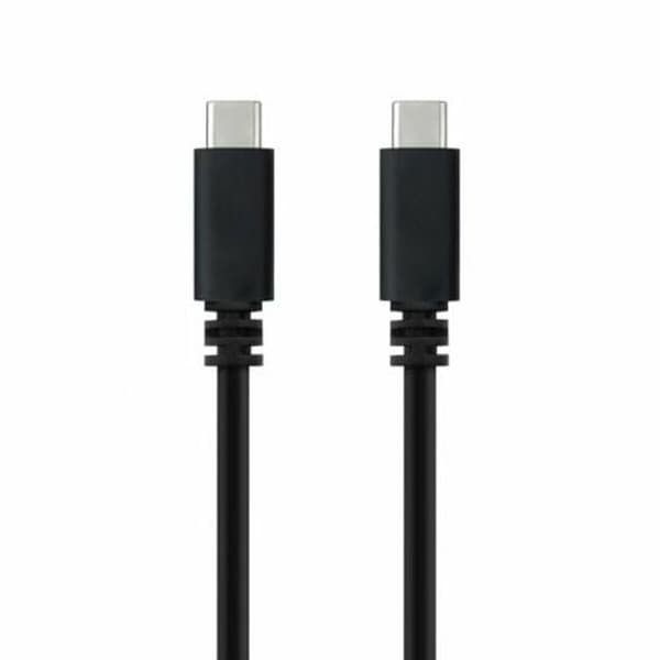 USB-kabel NANOCABLE 10.01.2301-L150 Svart 1,5 m (1 antal)