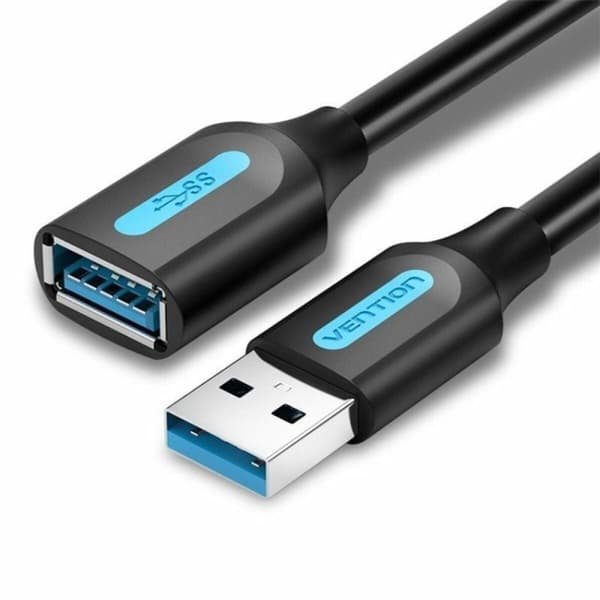 USB-kabel Vention CBHBH 2 m Svart (1 antal)