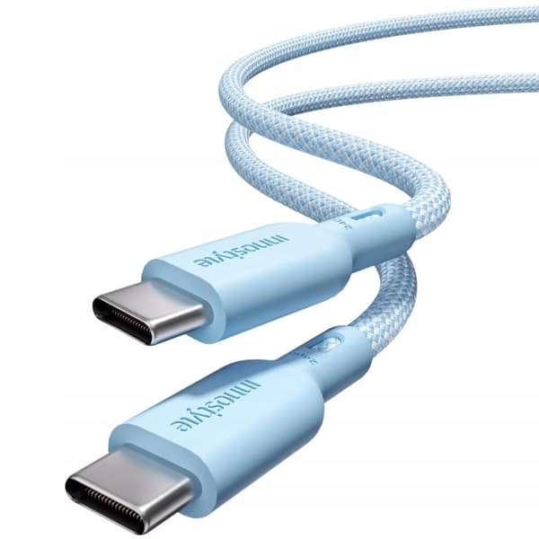 Innostyle USB-C Snabbladdningskabel För iPhone Samsung Kevlar 240W 1.5m